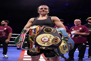 peleadores de boxeo femenino - foto de Chantelle Cameron