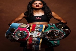 peleadores de boxeo femenino - foto de Gabriela Fundora