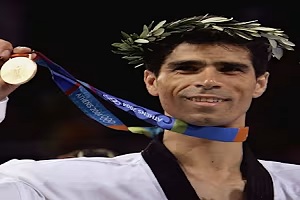 luchadores de taekwondo - foto de Hadi Saei