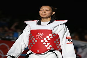 luchadores de taekwondo - foto de Hwang Kyung-Seon