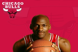 jugadores de baloncesto - foto de Michael Jordan