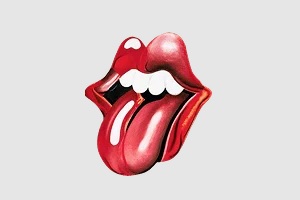 bandas musicales - logo de The Rolling Stones