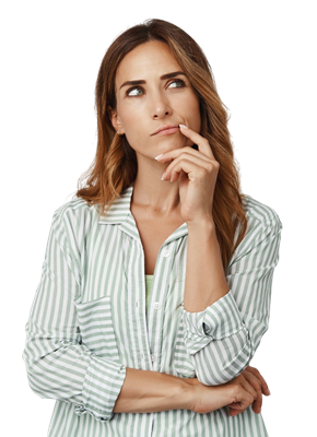 Mujer pensando por qué escoger MejoresEspaña.es
